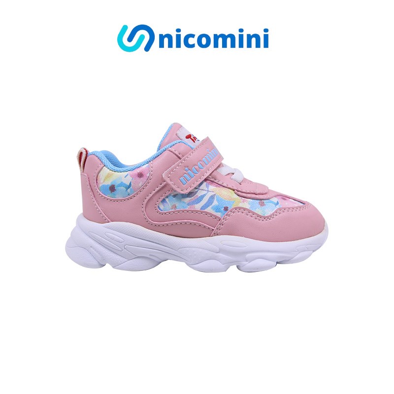 nicomini老爹機能鞋-D012粉花