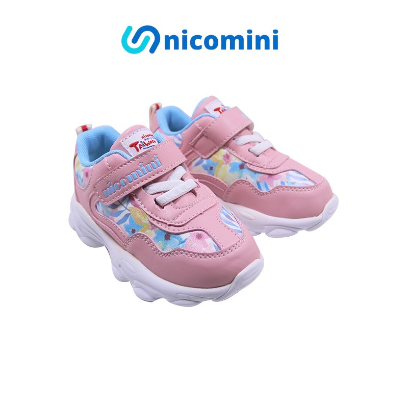 nicomini老爹機能鞋-D012粉花