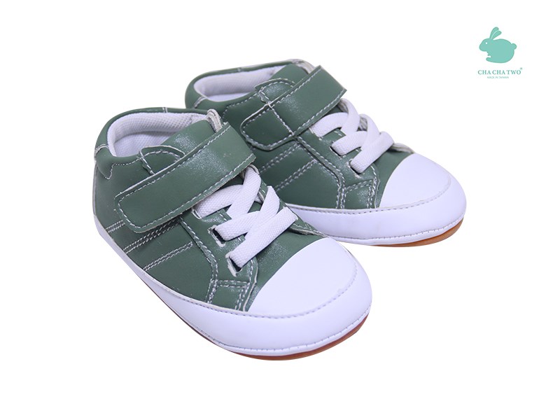 【新品上市】恰恰兔手工寶寶鞋22184 綠/藏青/黑