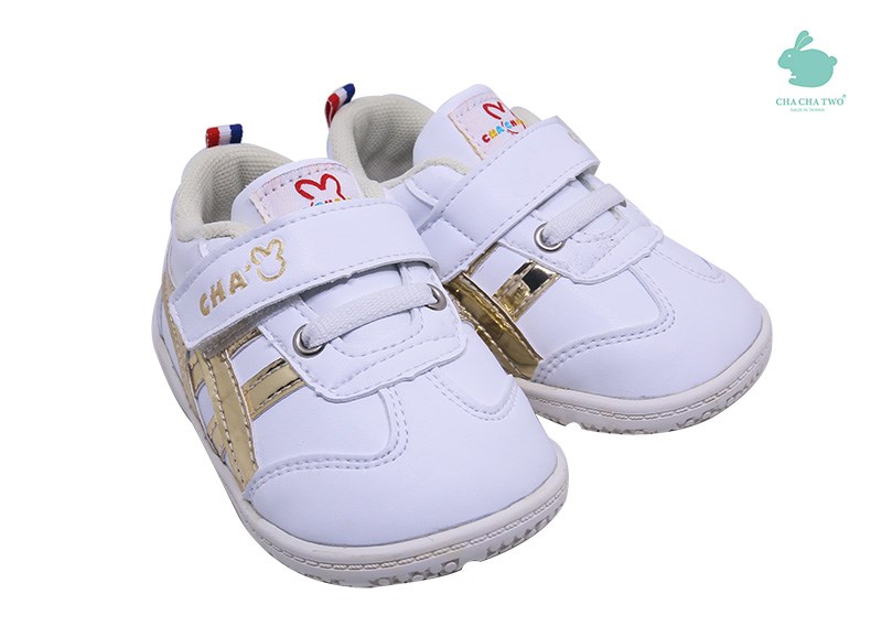 恰恰兔手工寶寶鞋22171白金 (PLUS升級學步鞋)