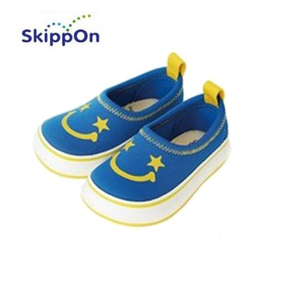 日本 Skippon 兒童戶外機能鞋 - 藍笑臉(會員零碼特價)
